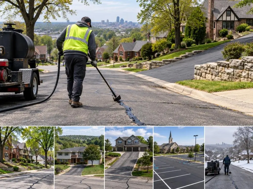 Crack Sealing in Kansas City, MO