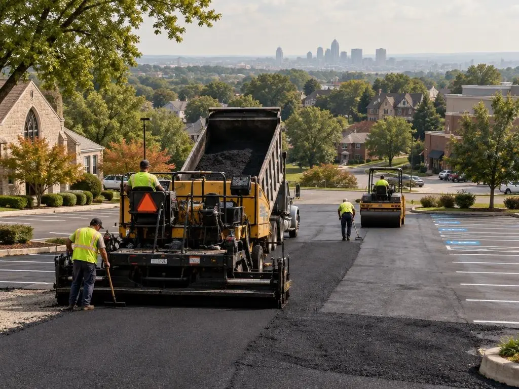 Parking Lot Paving in Kansas City, MO